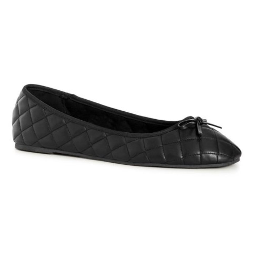 CITY CHIC CLOUDWALKERS WIDE FIT Irene Ballet Flat - black NEW